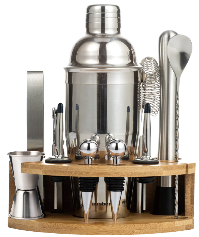 Klausberg kokteiļu šeikera komplekts, nerūsējošais tērauds, KB 7655
