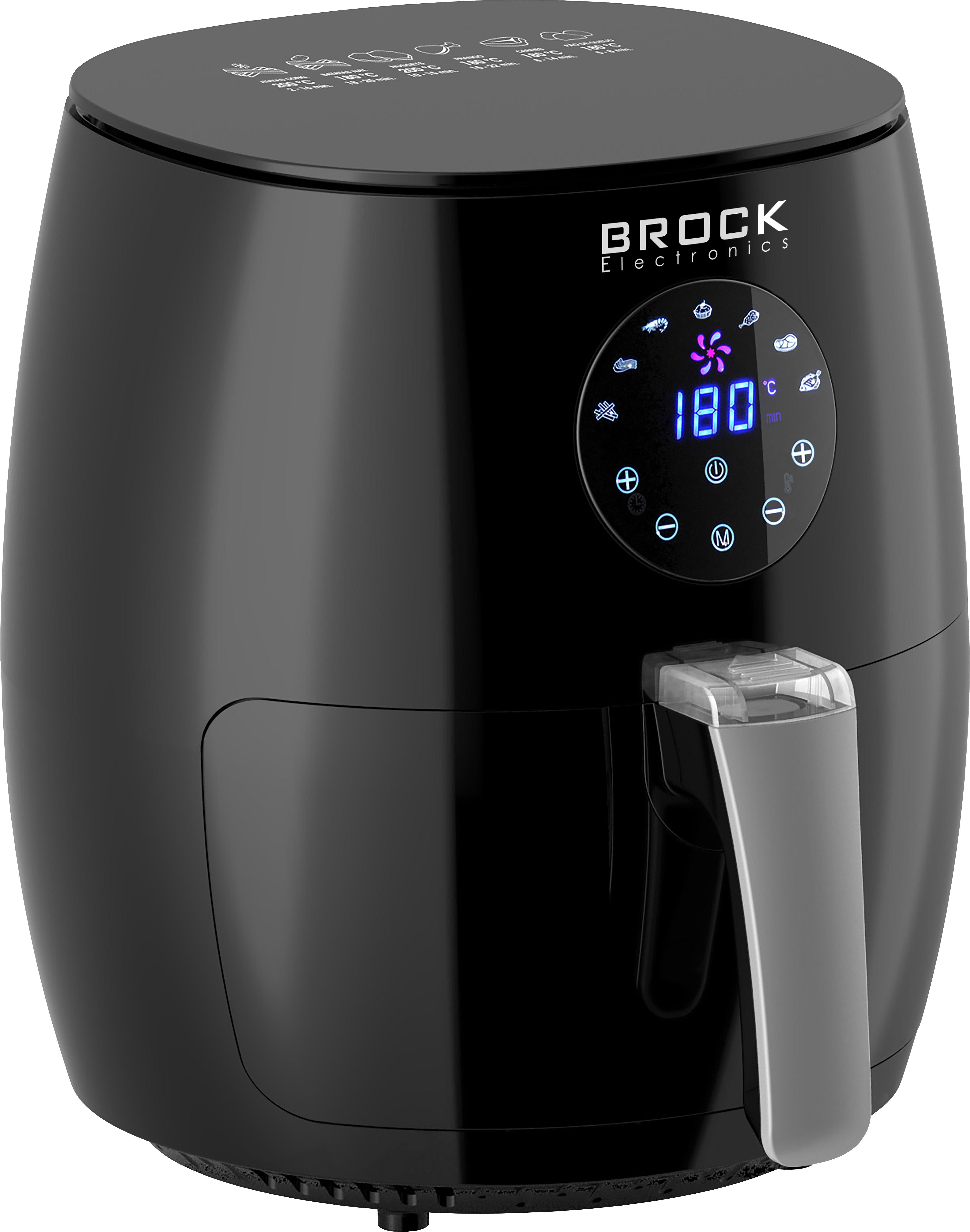 BROCK Digitālais gaisa friteris. 3.5L, 1200W