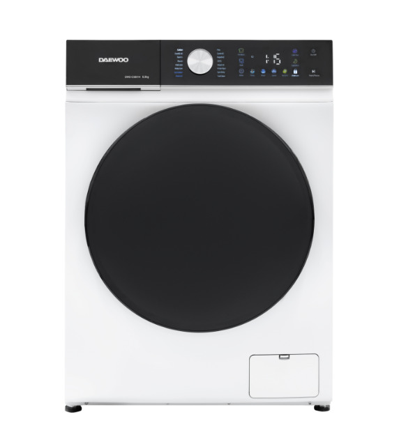 Daewoo veļas mašīna DWD CS8014, 8 kg, invertora motors, 1400 apgr./min, A klase, 16 programmas