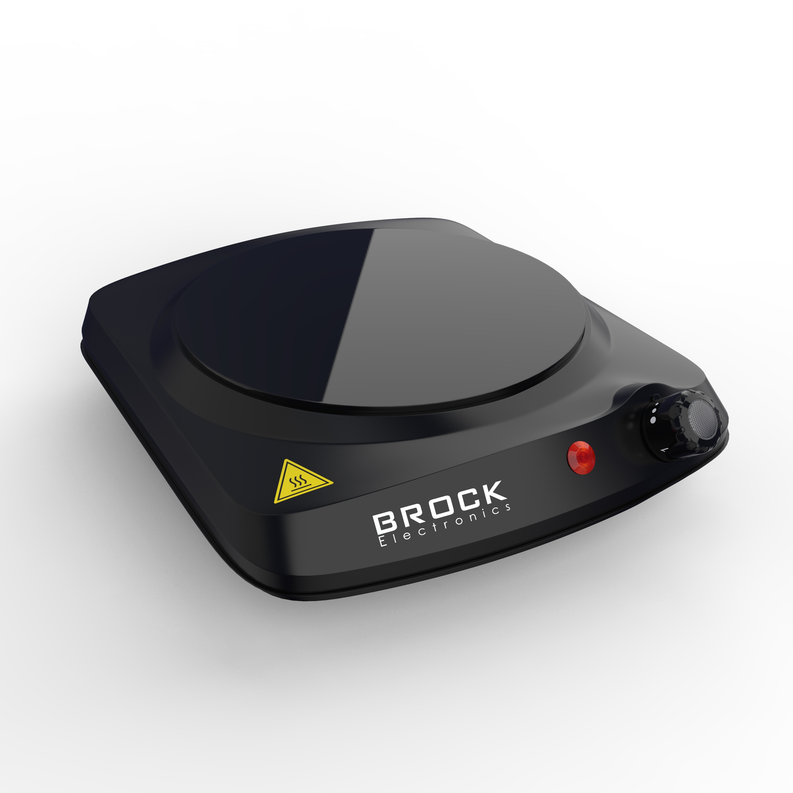 BROCK Vienriņķa infrasarkanā plīts 1200W