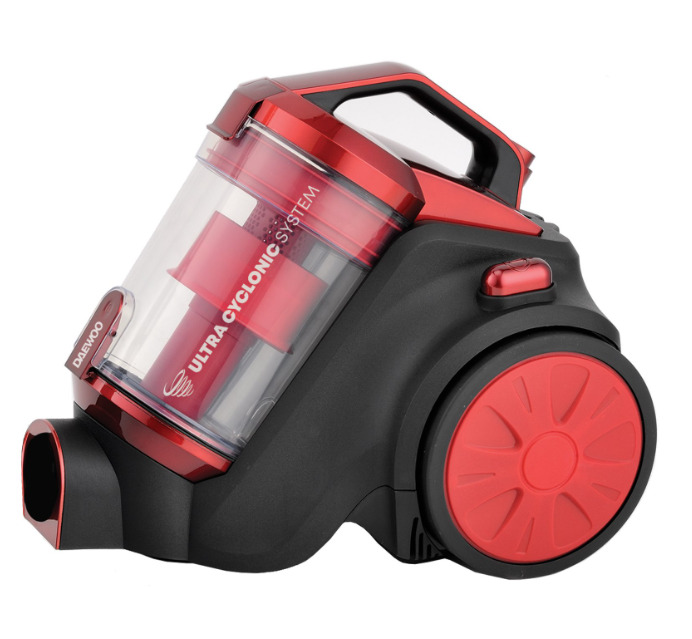 Daewoo RCC 120R 1 bezmaisa putekļsūcējs, 800 W, 1,5 litru savākšanas tvertne, 140 W sūkšanas jauda