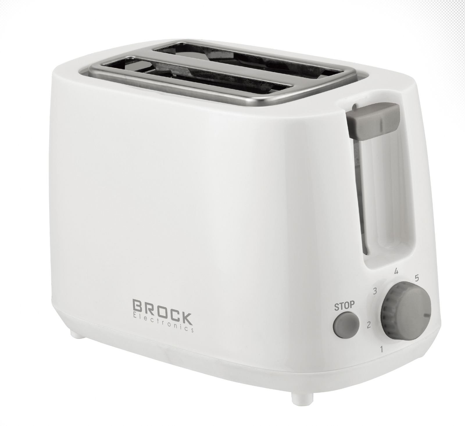 Tosteris,	220-240V, 50/60Hz, 650-700W. 2 šķēles, uznirstošs.