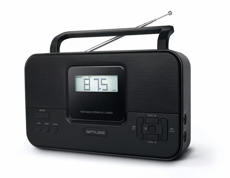 Pārnēsājams stereo PLL radio, MUSE, M 087 MB