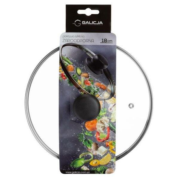 GALICJA Glass lid. Diameter:  18cm