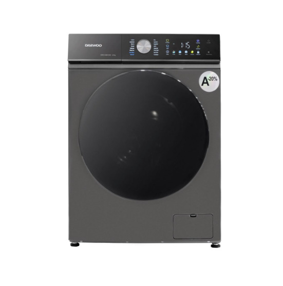 Daewoo veļas mašīna DWD CS8014SK, 8 kg, invertora motors, 1400 apgr./min, A klase, 16 programmas