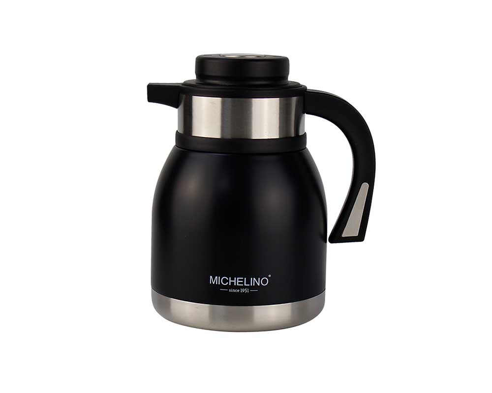 Termoss, 1,2l, melns. Nerūsējošais tērauds.