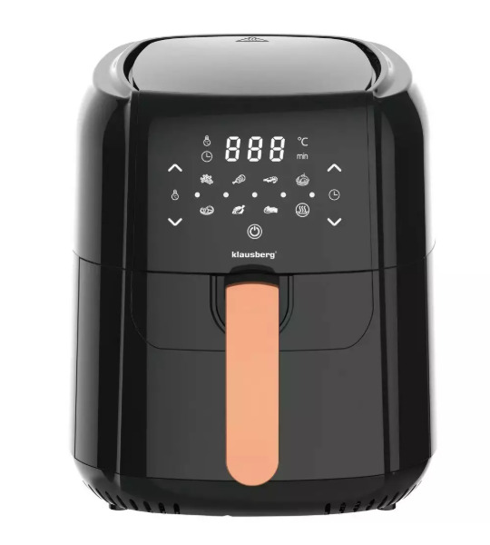 Karstā gaisa friteris, 5.5L, 1400W, KB 7600, Klausberg. 7 cepšanas programmas
