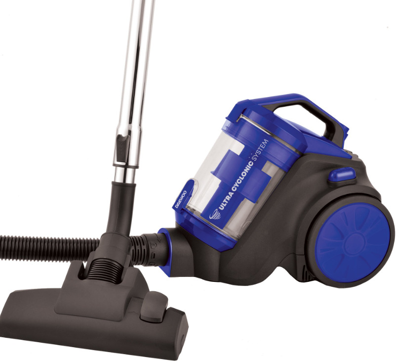 Daewoo RCC 120B 1 bezmaisa putekļsūcējs, 800 W, 1,5 litru savākšanas tvertne, 140 W sūkšanas jauda,