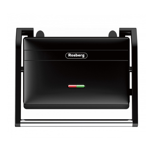 Elektriskais grils, Rosberg R51442J, 1300 W, Nelīpošas plāksnes, Melns